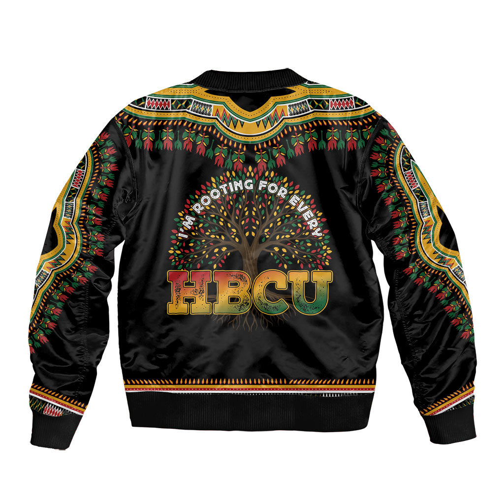 I'm Rooting For Every HBCU Dashiki Style Bomber Jacket