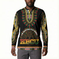 I'm Rooting For Every HBCU Dashiki Style Button Sweatshirt