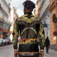 I'm Rooting For Every HBCU Dashiki Style Long Sleeve Button Shirt