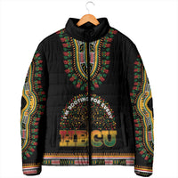 I'm Rooting For Every HBCU Dashiki Style Padded Jacket