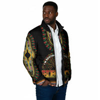 I'm Rooting For Every HBCU Dashiki Style Padded Jacket
