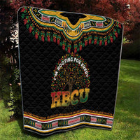 I'm Rooting For Every HBCU Dashiki Style Quilt