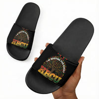I'm Rooting For Every HBCU Dashiki Style Slide Sandals