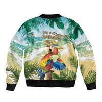 Aloha Hawaii It's 5 o'clock Somewhere Bomber Jacket - Wonder Print Shop