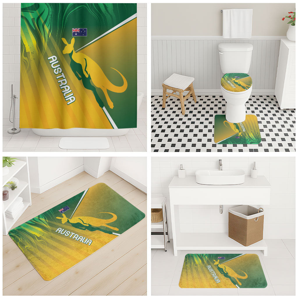 Australia Rugby Rivals Bathroom Set Modern Motif