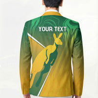 Australia Rugby Rivals Personalised Blazer Modern Motif
