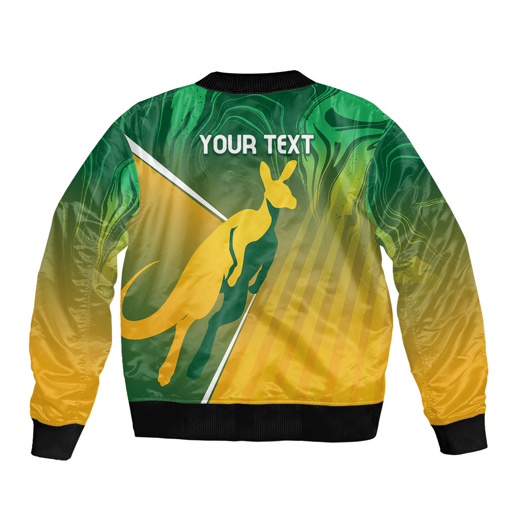 Australia Rugby Rivals Personalised Bomber Jacket Modern Motif