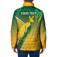 Australia Rugby Rivals Personalised Padded Jacket Modern Motif