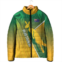 Australia Rugby Rivals Personalised Padded Jacket Modern Motif