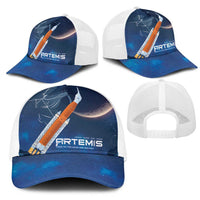 Artemis 2026 Moon Mission Mesh Trucker Cap Back To The Moon And Beyond