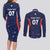 USA Cricket World Cup 2024 Custom Couples Matching Long Sleeve Bodycon Dress and Long Sleeve Button Shirt All Stars Sprangle LT7 - Wonder Print Shop