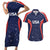 USA Cricket World Cup 2024 Custom Couples Matching Short Sleeve Bodycon Dress and Hawaiian Shirt All Stars Sprangle LT7 - Wonder Print Shop