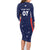 USA Cricket World Cup 2024 Custom Family Matching Long Sleeve Bodycon Dress and Hawaiian Shirt All Stars Sprangle LT7 - Wonder Print Shop