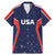 USA Cricket World Cup 2024 Custom Family Matching Mermaid Dress and Hawaiian Shirt All Stars Sprangle LT7 - Wonder Print Shop