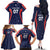 USA Cricket World Cup 2024 Custom Family Matching Off The Shoulder Long Sleeve Dress and Hawaiian Shirt All Stars Sprangle - Wonder Print Shop