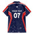 USA Cricket World Cup 2024 Custom Family Matching Off The Shoulder Long Sleeve Dress and Hawaiian Shirt All Stars Sprangle - Wonder Print Shop