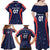 USA Cricket World Cup 2024 Custom Family Matching Off Shoulder Maxi Dress and Hawaiian Shirt All Stars Sprangle LT7 - Wonder Print Shop