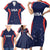 USA Cricket World Cup 2024 Custom Family Matching Short Sleeve Bodycon Dress and Hawaiian Shirt All Stars Sprangle - Wonder Print Shop