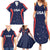 USA Cricket World Cup 2024 Custom Family Matching Summer Maxi Dress and Hawaiian Shirt All Stars Sprangle - Wonder Print Shop