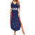 USA Cricket World Cup 2024 Custom Family Matching Summer Maxi Dress and Hawaiian Shirt All Stars Sprangle - Wonder Print Shop