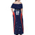 USA Cricket World Cup 2024 Custom Off Shoulder Maxi Dress All Stars Sprangle - Wonder Print Shop