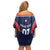 USA Cricket World Cup 2024 Custom Off Shoulder Short Dress All Stars Sprangle - Wonder Print Shop