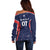 USA Cricket World Cup 2024 Custom Off Shoulder Sweater All Stars Sprangle - Wonder Print Shop