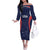 USA Cricket World Cup 2024 Custom Off The Shoulder Long Sleeve Dress All Stars Sprangle - Wonder Print Shop