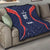 USA Cricket World Cup 2024 Custom Quilt All Stars Sprangle