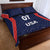 USA Cricket World Cup 2024 Custom Quilt Bed Set All Stars Sprangle