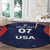 USA Cricket World Cup 2024 Custom Round Carpet All Stars Sprangle