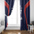 USA Cricket World Cup 2024 Custom Window Curtain All Stars Sprangle