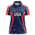 USA Cricket World Cup 2024 Custom Women Polo Shirt All Stars Sprangle