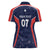 USA Cricket World Cup 2024 Custom Women Polo Shirt All Stars Sprangle