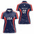 USA Cricket World Cup 2024 Custom Women Polo Shirt All Stars Sprangle