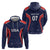 USA Cricket World Cup 2024 Custom Zip Hoodie All Stars Sprangle