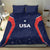 USA Cricket World Cup 2024 Bedding Set All Stars Sprangle LT7 - Wonder Print Shop