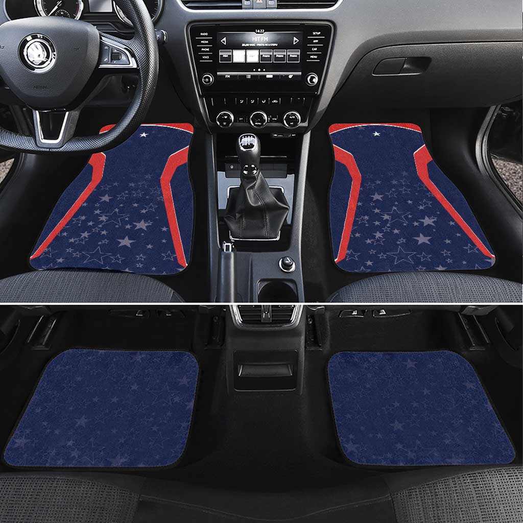 USA Cricket World Cup 2024 Car Mats All Stars Sprangle LT7 - Wonder Print Shop