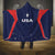 USA Cricket World Cup 2024 Hooded Blanket All Stars Sprangle