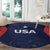 USA Cricket World Cup 2024 Round Carpet All Stars Sprangle