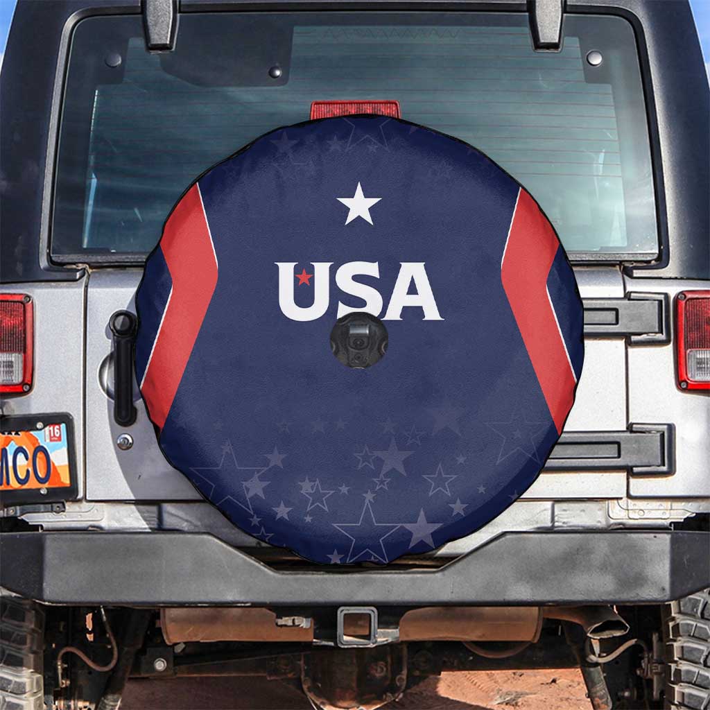 USA Cricket World Cup 2024 Spare Tire Cover All Stars Sprangle