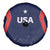 USA Cricket World Cup 2024 Spare Tire Cover All Stars Sprangle