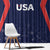 USA Cricket World Cup 2024 Window Curtain All Stars Sprangle