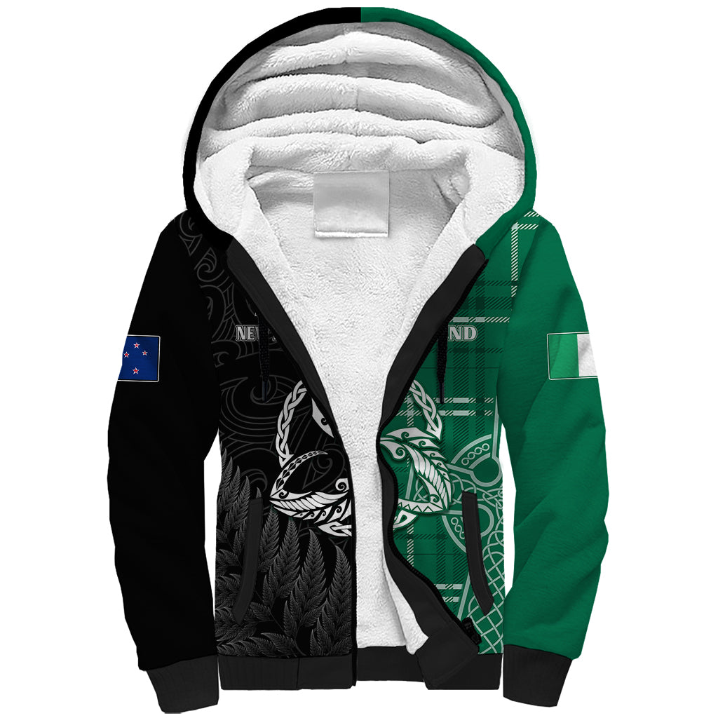 personalised-new-zealand-mix-ireland-rugby-sherpa-hoodie-celtic-knot-mix-silver-ferns