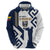 Ecuador Football Custom Zip Hoodie La Tricolors 2024 Virgen de El Panecillo - Wonder Print Shop