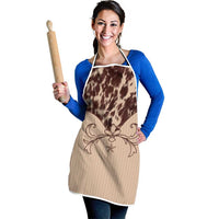 Cowboys Wild West Apron Cow Prints - Wonder Print Shop