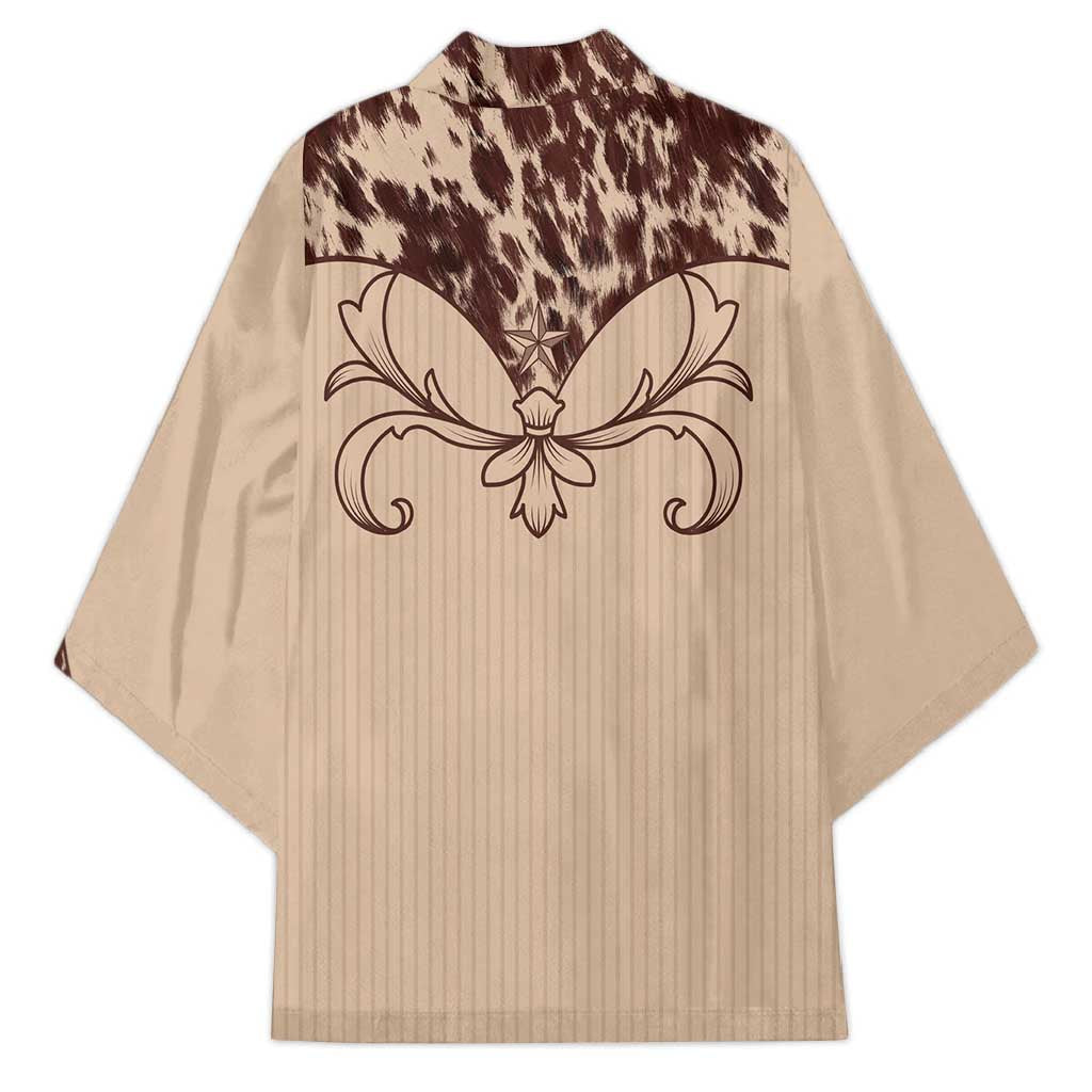Cowboys Wild West Kimono Cow Prints - Wonder Print Shop