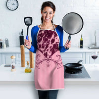 Cowboys Wild West Apron Pink Cow Prints - Wonder Print Shop