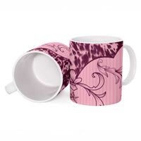 Cowboys Wild West Ceramic Mug Pink Cow Prints - Wonder Print Shop