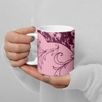 Cowboys Wild West Ceramic Mug Pink Cow Prints - Wonder Print Shop